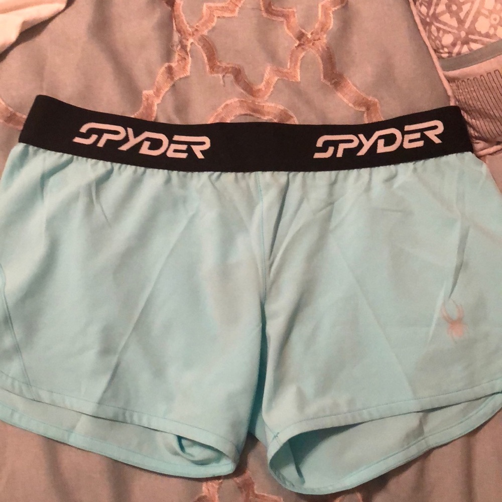 Spyder compression shorts